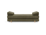 Sigmund Drip daybed i 316 Cordufine Pine Green, set forfra