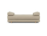 Sigmund Drip daybed i 356 Taura Sand, set forfra