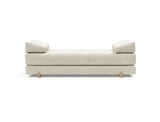 Sigmund Drip daybed i 357 Taura Off White, set forfra