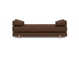 Sigmund Drip daybed i 359 Taura Cappuccino, set forfra