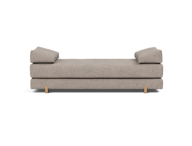 Sigmund Drip daybed i 472 Yuveno Warm Grey, set forfra