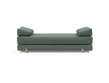 Sigmund Drip daybed i 518 Elegance Green, set forfra
