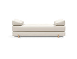 Sigmund Drip daybed i 531 Bouclé Off White, set forfra