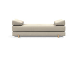 Sigmund Drip daybed i 539 Bouclé Beige, set forfra