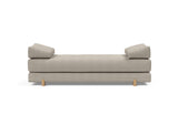 Sigmund Drip daybed i 579 Kenya Gravel, set forfra