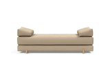 Sigmund Drip daybed i 587 Phobos Mocha, set forfra