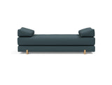 Sigmund Drip daybed i 851 Mahoga Dark Blue, set forfra