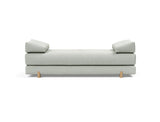 Sigmund Drip daybed i 888 Mozart Slate Brown, set forfra