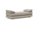 Sigmund Drip daybed i 579 Kenya Gravel, set skråt forfra
