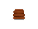Sigmund Drip daybed i 595 Corduroy Burnt Orange, set fra siden