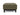 Bifrost D.E.L. ottoman i 316 Cordufine Pine Green, set forfra