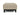 Bifrost D.E.L. ottoman i 356 Taura Sand, set forfra