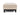 Bifrost D.E.L. ottoman i 410 Esina Almond, set forfra