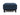 Bifrost D.E.L. ottoman i 414 Esina Indigo Blue, set forfra