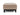 Bifrost D.E.L. ottoman i 417 Esina Mocha, set forfra