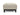 Bifrost D.E.L. ottoman i 539 Bouclé Beige, set forfra
