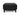 Bifrost D.E.L. ottoman i 550 Faunal Black, set forfra