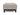 Bifrost D.E.L. ottoman i 579 Kenya Gravel, set forfra