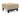 Bifrost D.E.L. ottoman i 587 Phobos Mocha, set skråt forfra
