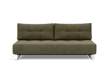 Supremax D.E.L. sovesofa i 316 Cordufine Pine Green, set forfra