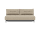 Supremax D.E.L. sovesofa i 356 Taura Sand, set forfra
