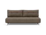 Supremax D.E.L. sovesofa i 411 Esina Cedar Brown, set forfra