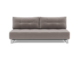 Supremax D.E.L. sovesofa i 418 Esina Truffle, set forfra