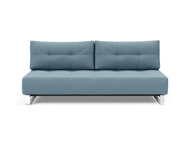 Supremax D.E.L. sovesofa i 525 Mixed Dance Light Blue, set forfra