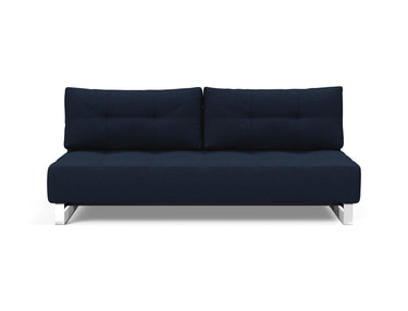 Supremax D.E.L. sovesofa i 528 Mixed Dance Blue, set forfra