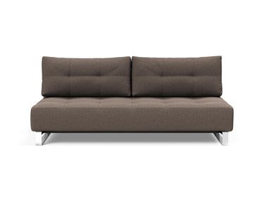 Supremax D.E.L. sovesofa i 530 Bouclé Taupe, set forfra