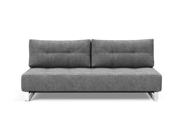 Supremax D.E.L. sovesofa i 563 Twist Charcoal, set forfra