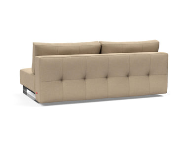 Supremax D.E.L. sovesofa i 587 Phobos Mocha, set skråt bagfra