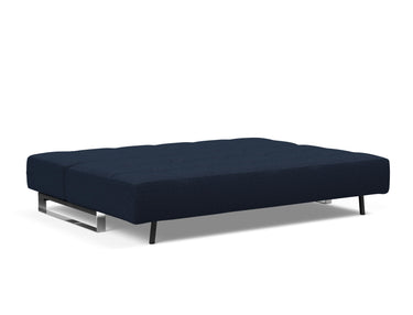 Supremax D.E.L. sovesofa i 528 Mixed Dance Blue, slået ud til seng
