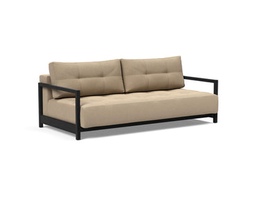 Bifrost D.E.L. sovesofa i 587 Phobos Mocha, set skråt forfra