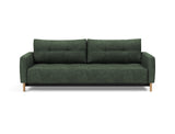 Pyxis D.E.L. sovesofa i 281 Avella Pine Green, set forfra