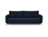 Pyxis D.E.L. sovesofa i 528 Mixed Dance Blue, set forfra