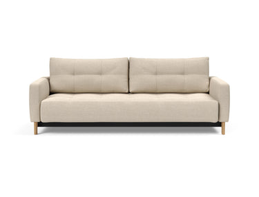 Pyxis D.E.L. sovesofa i 586 Phobos Latte, set forfra