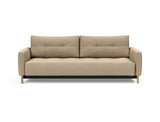 Pyxis D.E.L. sovesofa i 587 Phobos Mocha, set forfra
