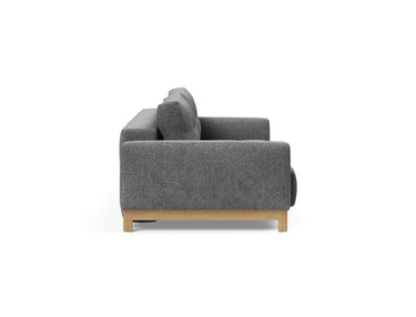 Pyxis D.E.L. sovesofa i 563 Twist Charcoal, set fra siden