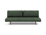 Unfurl Lounger sovesofa i 281 Avella Pine Green, set forfra