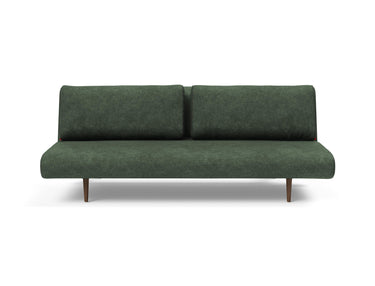 Unfurl Lounger sovesofa i 281 Avella Pine Green, set forfra