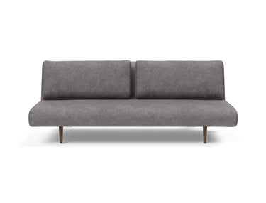 Unfurl Lounger sovesofa i 282 Avella Warm Grey, set forfra