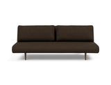 Unfurl Lounger sovesofa i 358 Taura Chocco, set forfra
