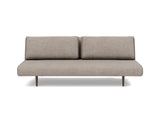 Unfurl Lounger sovesofa i 472 Yuveno Warm Grey, set forfra