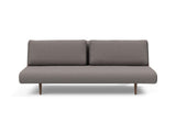 Unfurl Lounger sovesofa i 521 Mixed Dance Grey, set forfra