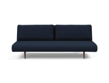 Unfurl Lounger sovesofa i 528 Mixed Dance Blue, set forfra