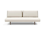 Unfurl Lounger sovesofa i 531 Bouclé Off White, set forfra