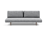 Unfurl Lounger sovesofa i 565 Twist Granite, set forfra