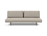 Unfurl Lounger sovesofa i 579 Kenya Gravel, set forfra