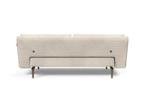 Unfurl Lounger sovesofa i 594 Corduroy Ivory, set bagfra